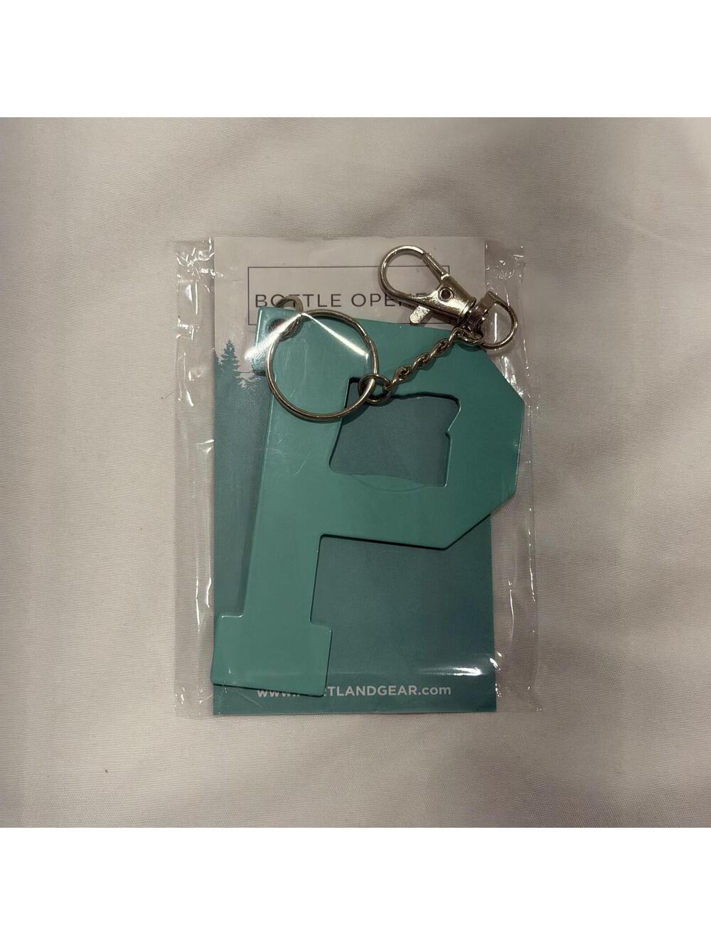 Portland Gear Bottle Opener Logo Keychain